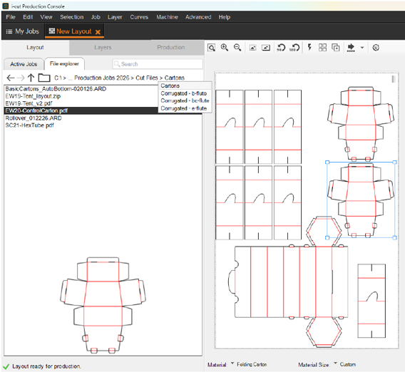 iPC 3.3 Revised layout workflow